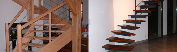 Escaliers artisanaux sur-mesure pour tous vos besoins