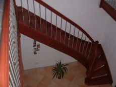 Balustres inox et bagues laiton
