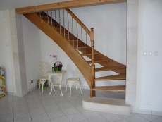 Balustres inox et bagues laiton