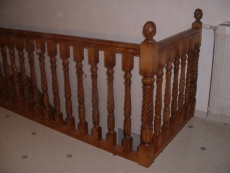 Balustres torsadés