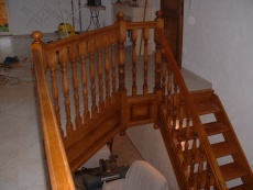 Balustres octogonaux